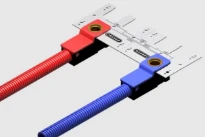 Henco laiton à sertir Wall Box boite à encastrer 90° FF 20 x 1/2 F - bleu