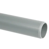 Wavin PVC RIO tuyau lisse 125 x 3,2 mm (longueur 5m) - gris - prix par mètre