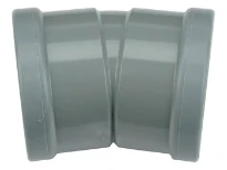 Wavin PVC RIO Courbe 15° FF 110 x 110 mm