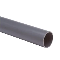 Wavin PVC tuyau lisse 40 x 3,0 mm sans label (longueur 4m) - gris - prix par mètre