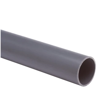 Wavin PVC buis glad 50 x 3,0 mm zonder keurmerk (lengte 4m) - grijs - prijs per meter