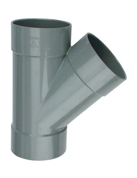 Wavin PVC lijm T-stuk 45° FFF 125 x 125 x 125 mm