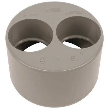 Wavin PVC lijm verloop reductie MF 100 x 40 x 40 mm