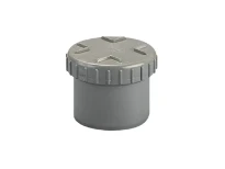 Wavin PVC à coller bouchon avec couvercle à visser M 110 mm