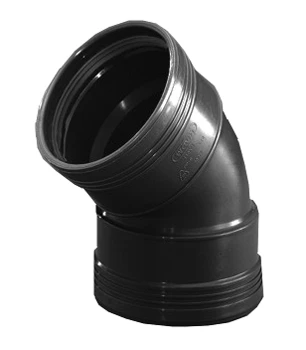 Wavin Wafix PP bocht 45° FF 125 x 125 mm