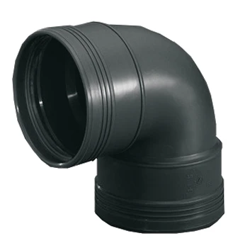 Wavin Wafix PP coude 88° FF 90 x 90 mm