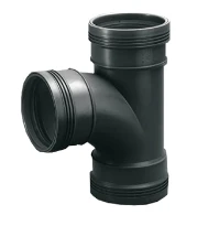 Wavin Wafix PP Pied bich TE 88° FFF 75 x 75 x 75 mm