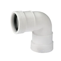 Wavin Wafix PP blanc coude 90° FF 32 x 32 mm