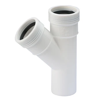 Wavin Wafix PP blanc té 45° MFF 32 x 32 x 32 mm