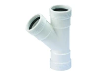 Wavin Wafix PP blanc té 45° FFF 40 x 40 x 40 mm