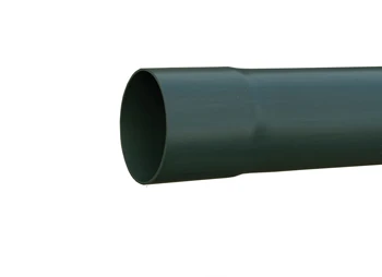 Wavin RWA PVC tuyau avec manchon 100 x 1,5 mm (longueur 4m) - gris - prix par mètre