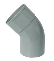 Wavin RWA PVC coude 45° MF 80 x 80 mm gris