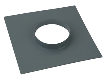 Wavin PVC lijm plakplaat voor ontluchtingskap enkelwandig 125 mm