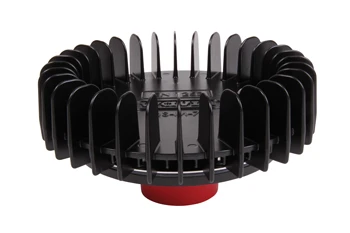 Wavin QuickStream Avaloir en métal 260 pour montage gouttière 75 mm