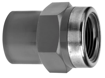 Wavin PVC pression raccord de transition FF 63-50 x 2 F