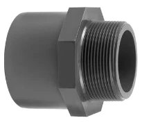 Wavin PVC pression raccord de transition MF 63-50 x 5/4 M