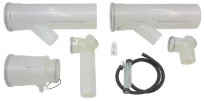 VAILLANT aansluitset casc. 2 wandketels 'naast elkaar' diam 160mm