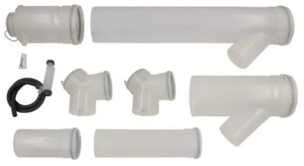 VAILLANT basis kit voor 2 wandketels DN200/200