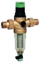 Honeywell Brauckmann filtre à eau 5/4 100µm avec rinçage manuel et réducteur de pression
