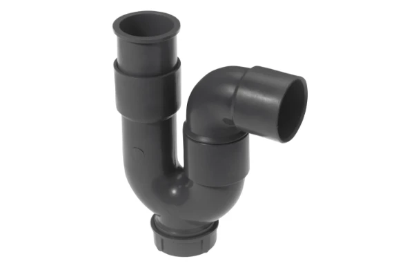 McAlpine lijm sifon model P 40x40mm grijs