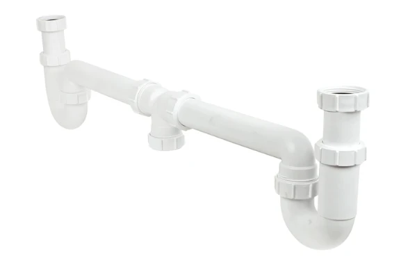 McAlpine centrische duplex combi+sifon 6/4"x40mm