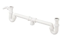 McAlpine centrische duplex combi + sifon + WMA 6/4"x40mm