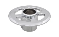 McAlpine overlooprooster kunststof 70mm chroom