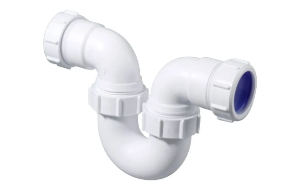 McAlpine stroomsifon model P horizontaal 40x40mm