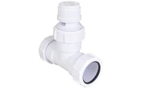 McAlpine ventapipe 15 beluchter + t-stuk 40mm wit