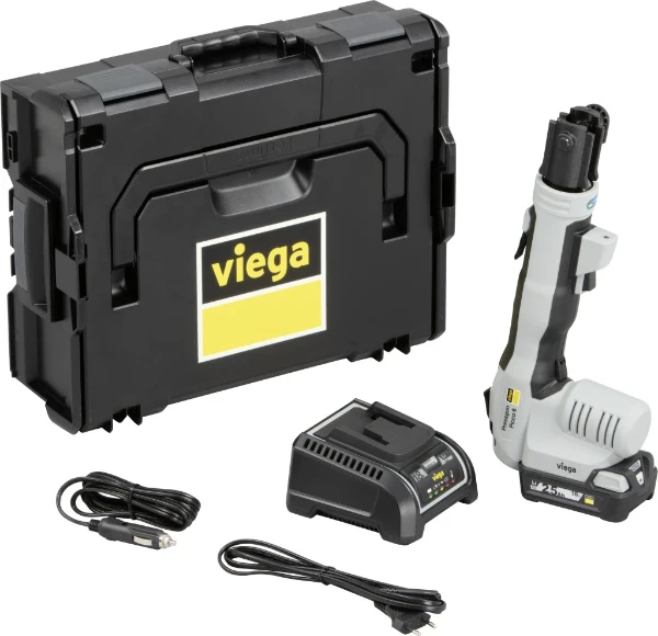 Viega Pressgun Picco 6 machine a sertir accu 18 V - 2,5 Ah batterij modele long