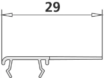 KERMI EDTL F426284 M29 1x 4719 24 2000 mm R