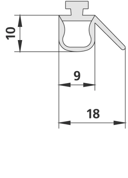 KERMI JOINT BAS 3x 47104 664/414/364 mm V2FW3