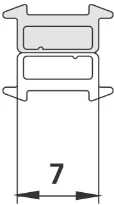 KERMI 9505 JOINT MAGNETIQUE 2050mm Typ A