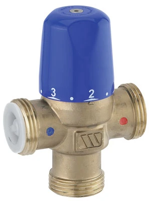 WATTS Mitigeur thermostatique MMV-C DN25 raccord G1" M laiton