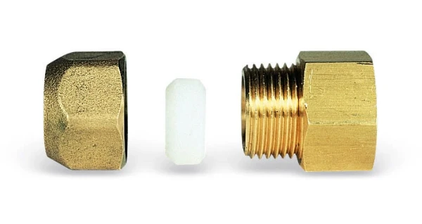 Watts Tecal raccord de transition droit FF 12 x 3/8 F