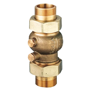 Watts Keerklep EA223D DN25 M/M 1" Koppeling 3/4" 16B Afdicht.EPDM