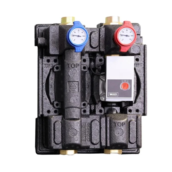 Watts Flowbox HK 8180 DN25 pompgroep ongemengd - Wilo Ynos Para 25/1-6