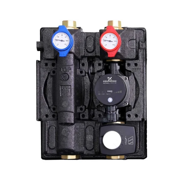 Watts Flowbox HKM 8180 DN25 pompgroep gemengd - Wilo Yonos Para 25/1-6