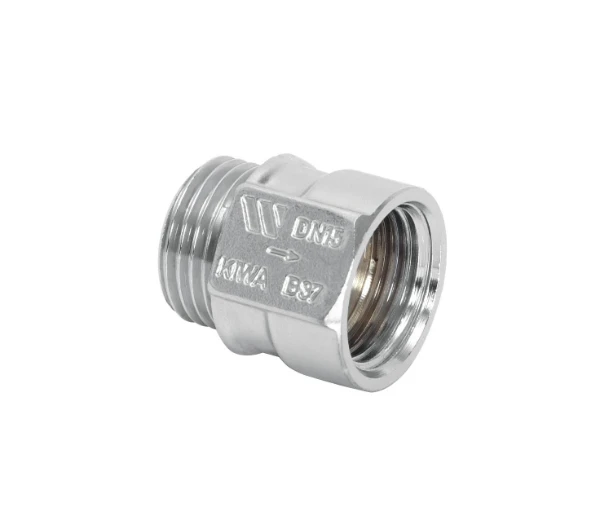 Watts EB terugslagklep NR MF 1/2 x 1/2 - chroom - Belaqua gekeurd