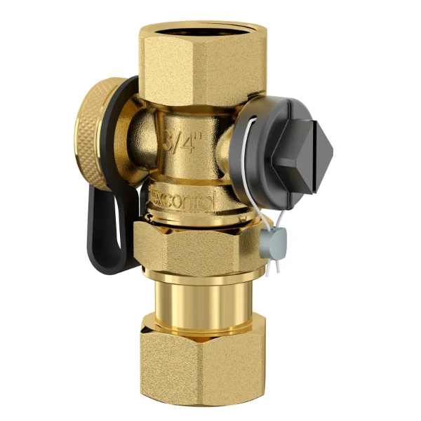 Flamco Flexcontrol snelkoppeling 4/4 zonder manometer