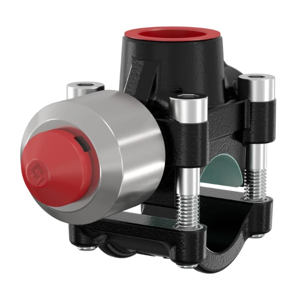Flamco T-Plus aanboorzadel FF 4/4 x 3/4 x 4/4 voor aftakking via explosie - zonder hamer