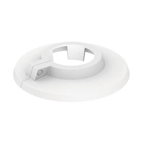 Flamco RKW afdekrozet 28 mm - wit polypropyleen