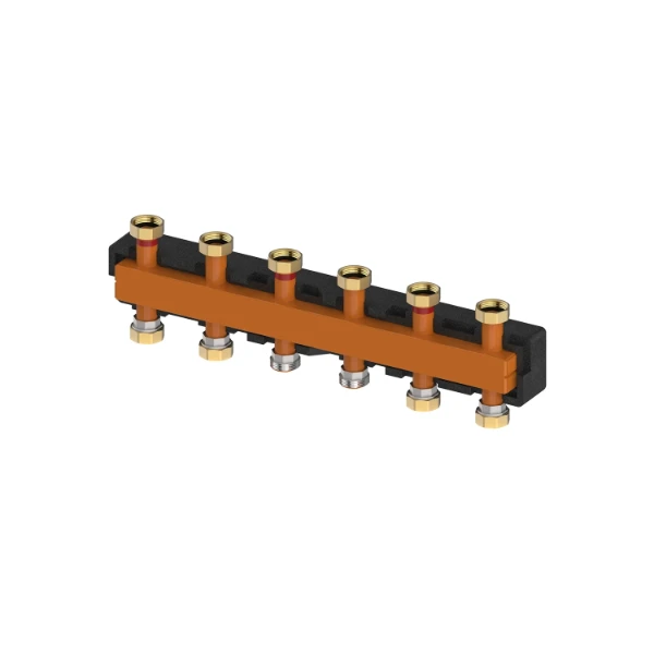 COLLECTEUR OUVERTE MEIBES 4/4 orange 3 + 1 circuits de chauffage