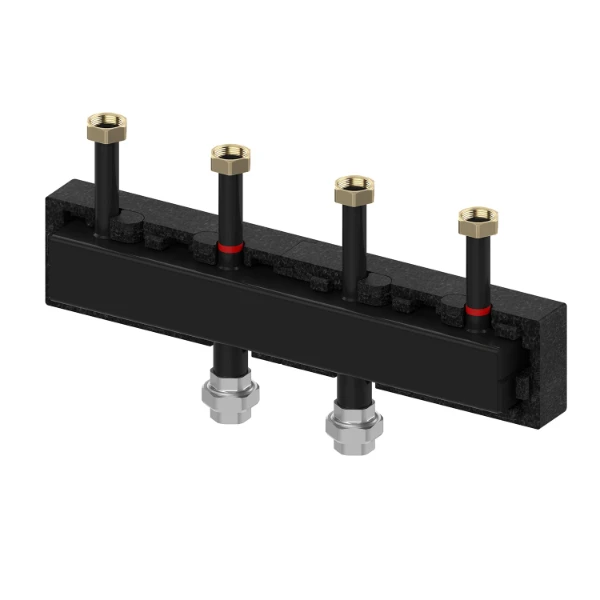 MEIBES MV stalen verdeelbalk 2 circuits