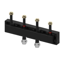 MEIBES MV stalen verdeelbalk 3 circuits
