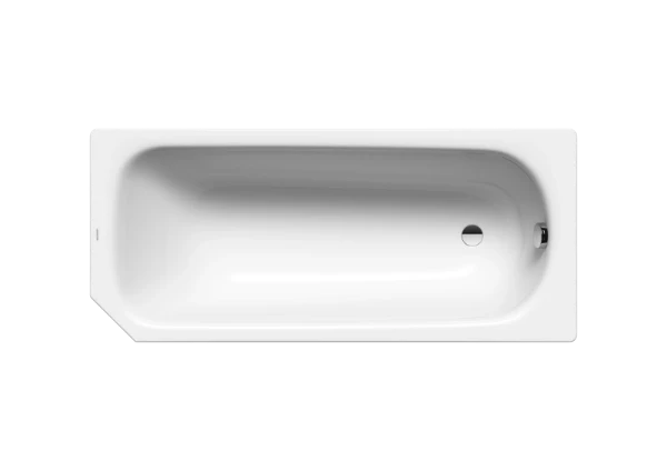 Kaldewei Saniform Plus bad plaatstaal 1800 x 800 x 430 mm - wit - pareleffect