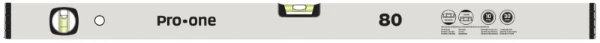 ProOne Tools waterpas 80 cm