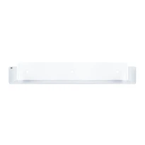 Looox plank, inbouw 600x100mm wit