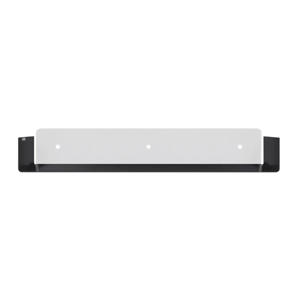 Looox plank, inbouw 800x100mm mat zwart