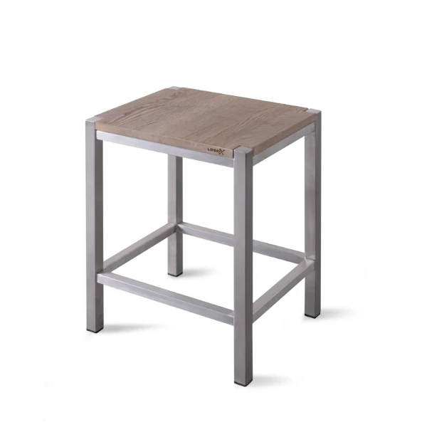 SIEGE MONTEE LOOOX WOOD 350 - 300 o 450 ! MM chêne old grey frame rvs brosse